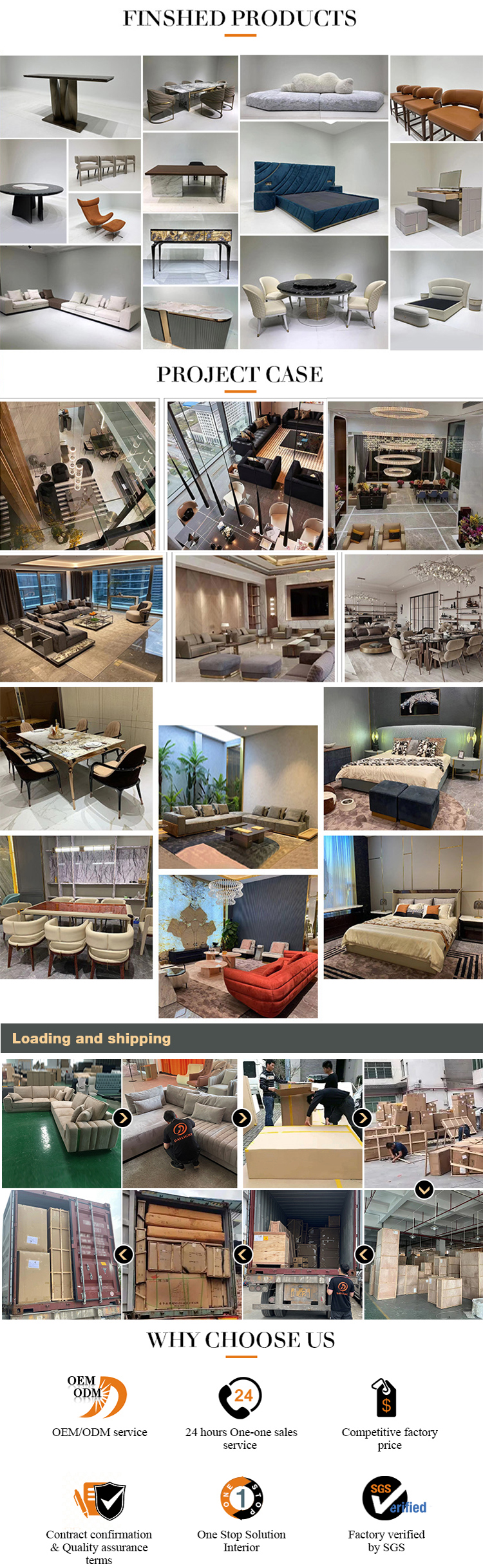 Factory custom luxury modern brown velvet full bed room wooden frame furnitures bedroom set