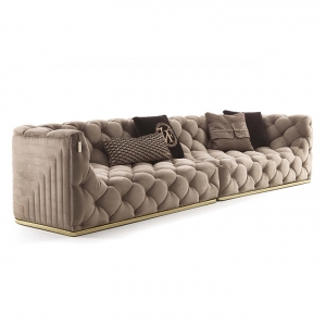 CEO Furniture Factory Latest Designs Modern Couches Luxury Living Room Leather Chesterfield Grey Sof