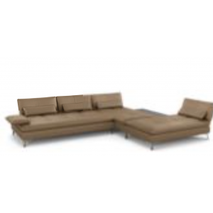 CEO Furniture Factory Modern Living Room Sofa White Genuine Leather Comfortable Durable Modular Sofa