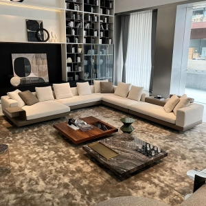 CEO Furniture Factory Conference Room Business Negotiation VIP Lounge Sofa Company Lobby Reception O