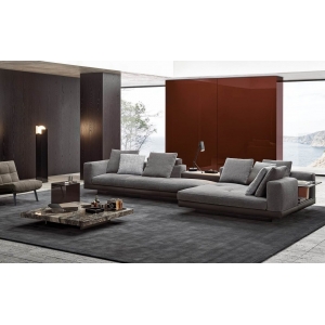 CEO Furniture Factory Luxury Modern Connery Sofa Modern Minimalist Leather Sofa Couch Furniture Livi