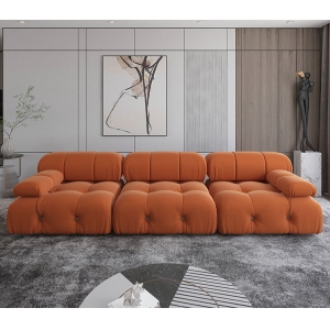 CEO Furniture Factory Modern Teddy Nordic Mario Bellini Lounge Furniture l Shape Modular Combination